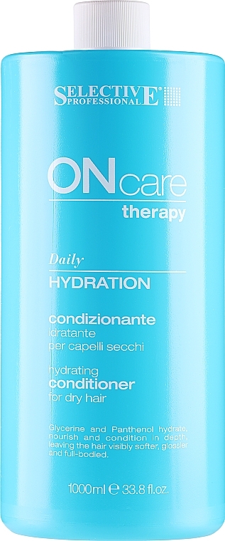 Nawilżająca odżywka do włosów - Selective Professional On Care Therapy Hydration Conditioner  — Zdjęcie N1