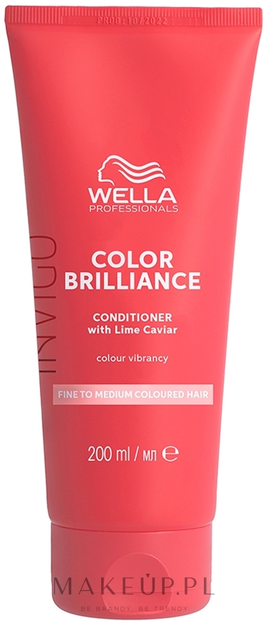 Odżywka do normalnych włosów farbowanych - Wella Professionals Invigo Color Brilliance Conditioner — Zdjęcie 200 ml