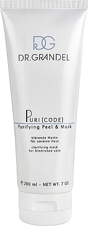 Maseczka do zanieczyszczonej skóry twarzy - Dr. Grandel PuriCode Purifying Peel & Mask — Zdjęcie N2