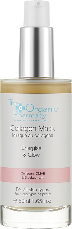Maseczka stymulująca produkcję kolagenu w skórze - The Organic Pharmacy Collagen Boost Mask — Zdjęcie N1