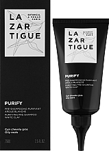 Oczyszczający antybakteryjny wstępny szampon - Lazartigue Purify Purifying Pre-Shampoo White Clay — Zdjęcie N2