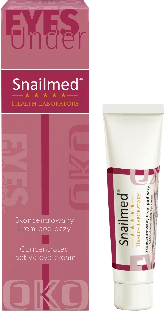 Skoncentrowany krem pod oczy na zmarszczki - Snailmed B-tox Like Active Eye Cream — Zdjęcie 15 ml