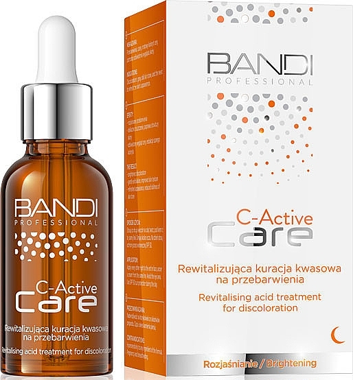 Rewitalizujące serum kwasowe na przebarwienia - Bandi C-Active Care Revitalizing Acid Treatment for Discolorations — Zdjęcie N2