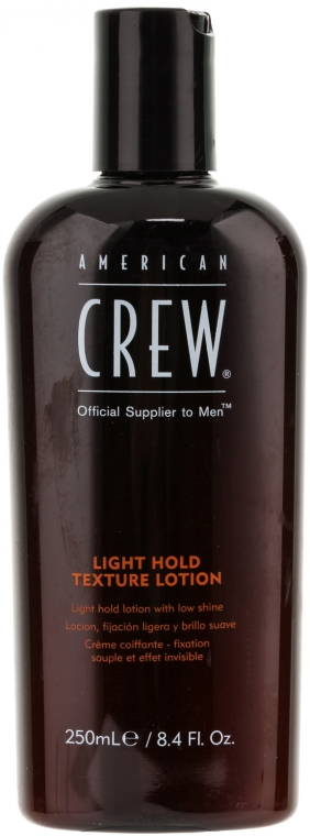 Płyn teksturyzujący do włosów dla mężczyzn - American Crew Classic Light Hold Texture Lotion — Zdjęcie N1