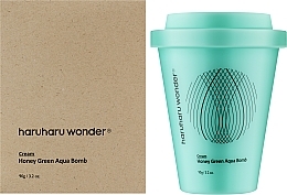 Nawilżający krem do twarzy - Haruharu Wonder Honey Green Aqua Booming Cream — Zdjęcie N2