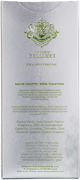 Vittorio Bellucci Born Holm Extreme Collection - Woda toaletowa — Zdjęcie N3