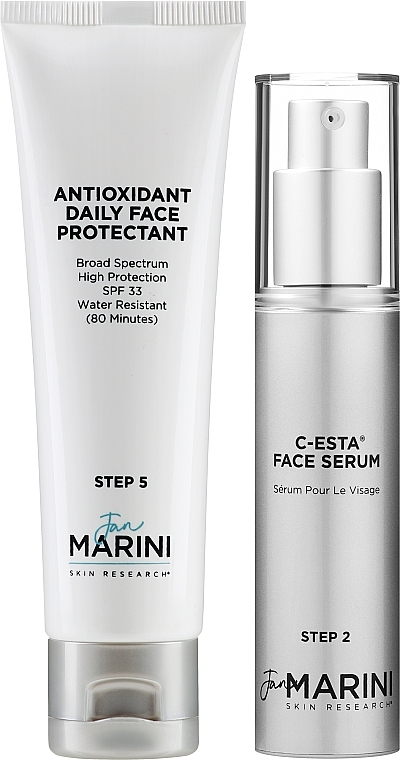 Zestaw - Jan Marini Skin Research Rejuvenate And Protect (f/ser/30ml + f/cr/57g) — Zdjęcie N2