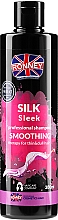 Szampon do włosów z proteinami jedwabiu - Ronney Professional Silk Sleek Smoothing Shampoo — Zdjęcie N1
