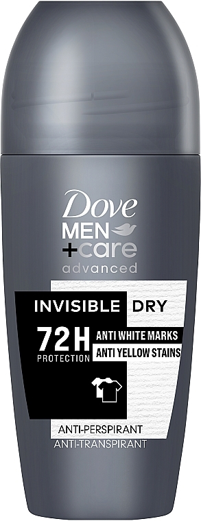 Antyperspirant w kulce dla mężczyzn - Dove Men+Care Advanced Invisible Dry 72H  — Zdjęcie N1