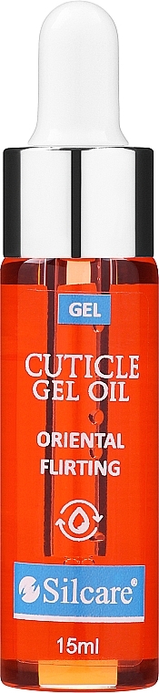 Żelowa oliwka do skórek i paznokci - Silcare Cuticle Gel Oil Oriental Flirting