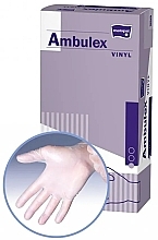 Kup Winylowe rękawice do badań, niejałowe, pudrowane, rozmiar M, 100 szt. - Matopat Ambulex