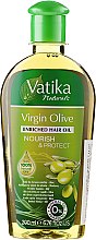 Olejek do włosów Oliwa z oliwek - Dabur Vatika Olive Enriched Hair Oil — Zdjęcie N1