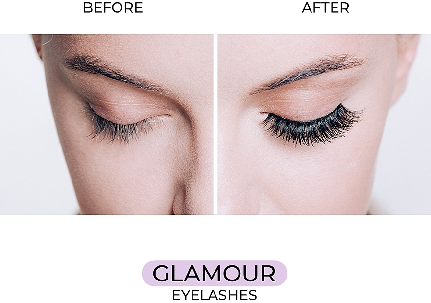 PRZECENA! Sztuczne rzęsy - Sincero Salon Eyelashes Glamour  * — Zdjęcie N3