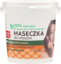 Kup PRZECENA! Owsiana maska regenerująca do włosów farbowanych i zniszczonych - FitoKosmetik Przepisy ludowe *