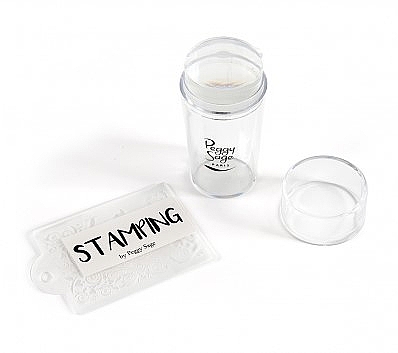 Zestaw do stemplowania - Peggy Sage Scraper & Stamp Nail-Stamping Kit — Zdjęcie N1