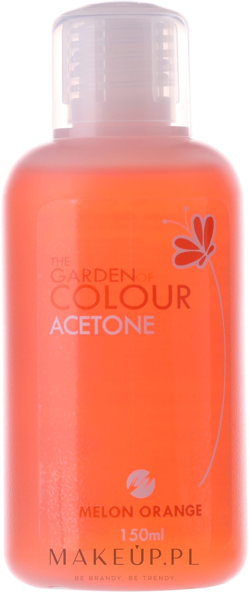 Zmywacz do lakieru hybrydowego - Silcare The Garden Of Colour Melon Orange — Zdjęcie 150 ml