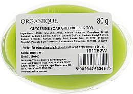 Mydło glicerynowe Żaba - Organique Soaps — Zdjęcie N2