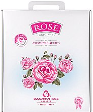 Kup Zestaw podarunkowy dla kobiet Róża - Bulgarian Rose (cr 50 ml + h/cr 50 ml + micel/water 150 ml + sh/gel 150 ml + soap 100 g)