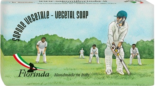 Naturalne mydło w kostce Baseball - Florinda Sapone Vegetale Sport & Spezie Vegetal Soap Handmade — Zdjęcie N1