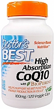 Kup Suplement diety z koenzymem Q10 - Doctor's Best High Absorption CoQ10 with BioPerine 100 mg, 120 Veggie Caps