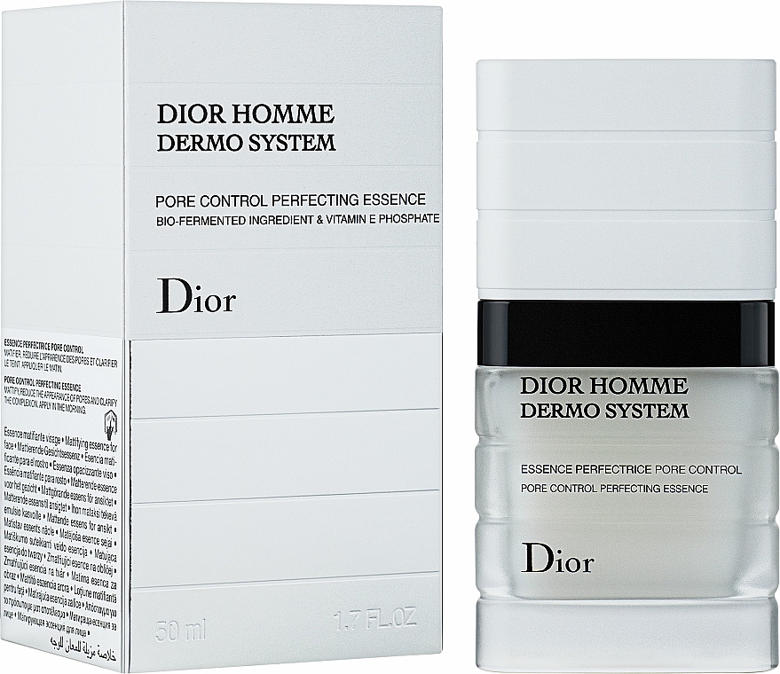 Esencja do twarzy - Dior Homme Dermo System Essence Perfectrice Pore Control — Zdjęcie N2