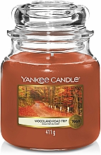 Świeca zapachowa w słoiku - Yankee Candle Woodland Road Trip — Zdjęcie N1