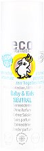 Neutralny przeciwsłoneczny krem dla dzieci SPF 50+ - Eco Cosmetics Baby & Kids Sun Protection Cream — Zdjęcie N2
