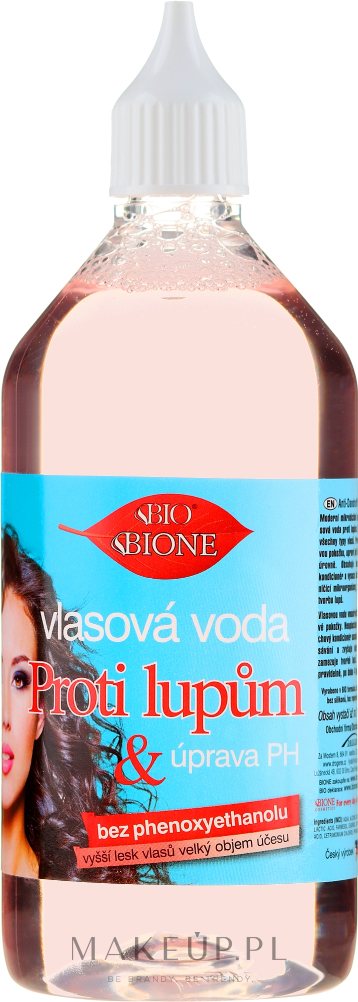 Przeciwłupieżowa woda do włosów - Bione Cosmetics Anti-Dandruff Hair Water — Zdjęcie 215 ml