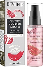 Arbuzowe płatki pod oczy - Revuele Moisturizing Liquid Eye Patches Watermelon — Zdjęcie N2