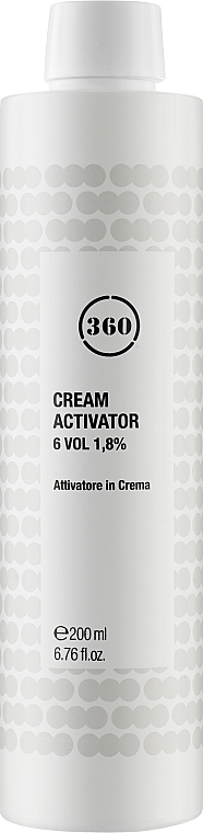 Krem-aktywator - 360 Cream Activator 6 Vol 1.8% — Zdjęcie N1