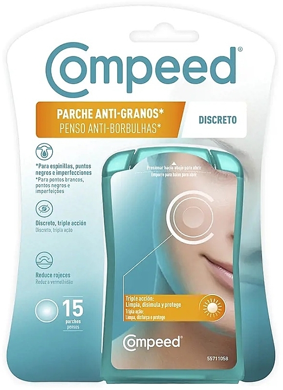 Plaster punktowy na trądzik - Compeed — Zdjęcie N1