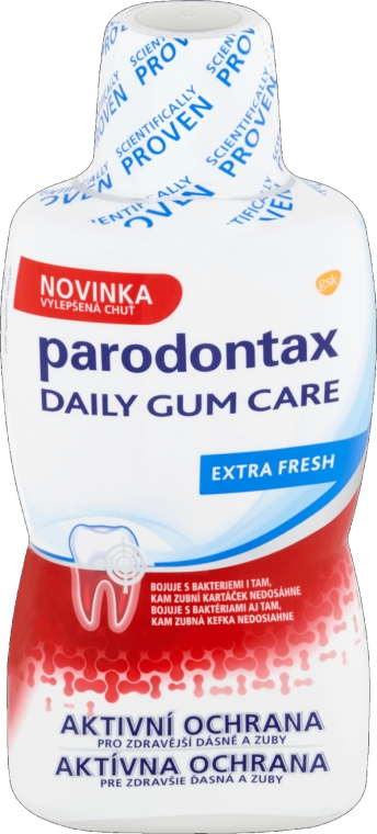 Płyn do płukania jamy ustnej Odświeżająca mięta - Parodontax Daily Gum Care Extra Fresh — Zdjęcie N1