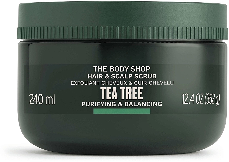 Peeling do skóry głowy i włosów - The Body Shop Tea Tree Purifying & Balancing Hair & Scalp Scrub — Zdjęcie N2