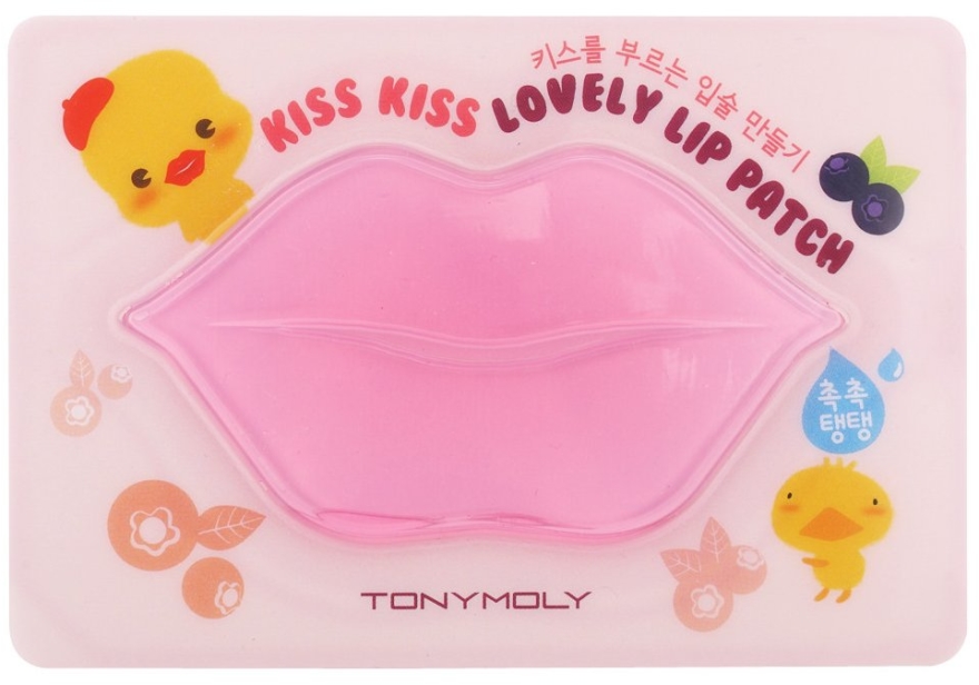 Maseczka na usta - Tony Moly Kiss Kiss Lovely Lip Patch