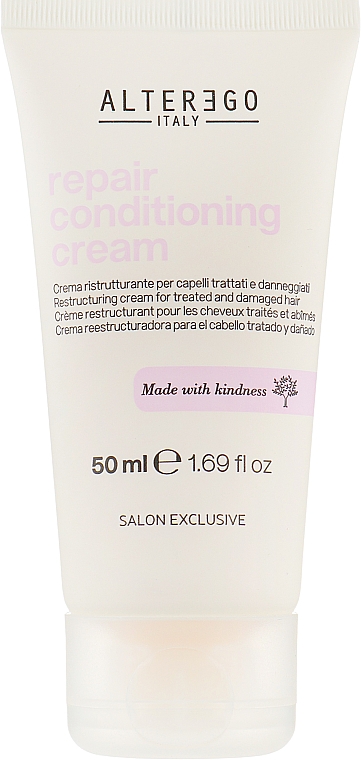 Kremowa odżywka do włosów zniszczonych - Alter Ego Repair Conditioning Cream (mini)	 — Zdjęcie N1