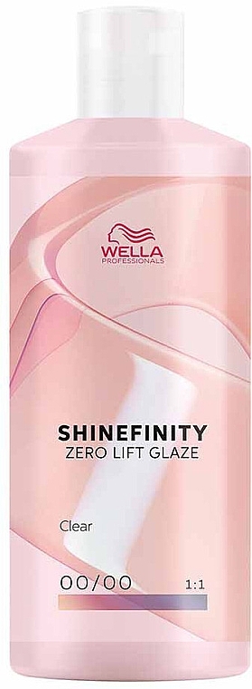 Farba do włosów - Wella Professional Shinefinity Zero Lift Glaze Crystal Glaze Booster — Zdjęcie N1