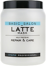 Kup Nawilżająca maska do włosów z proteinami mlecznymi - Stapiz Latte Mask