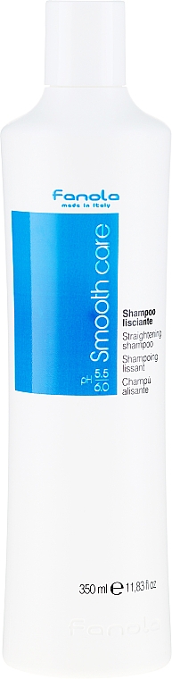 Szampon do włosów nieposłusznych z olejem bawełnianym - Fanola Smooth Care Straightening Shampoo — Zdjęcie N1