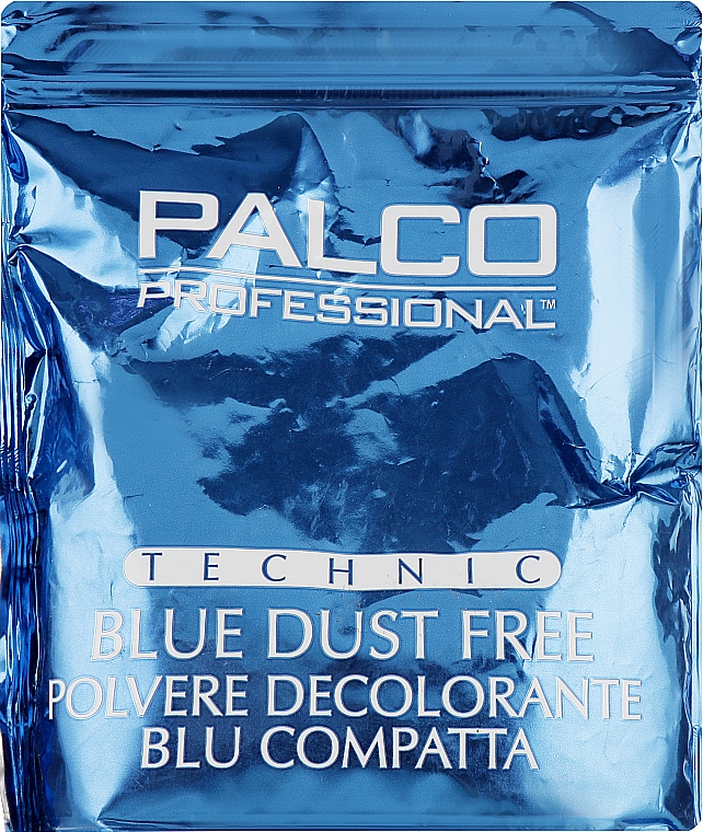 Puder do rozjaśniania włosów Niebieski - Palco Professional Technik Blue Dust Free — Zdjęcie N1