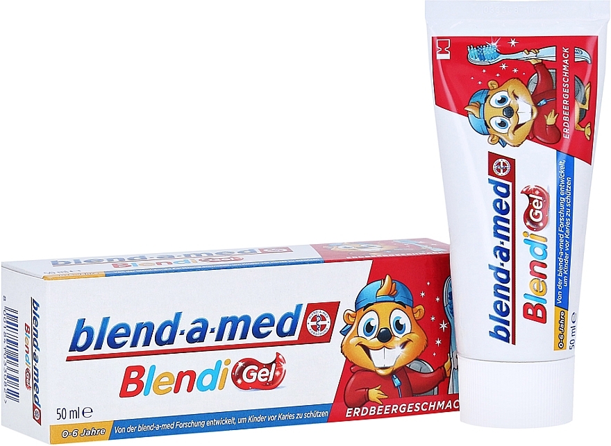 Pasta do zębów dla dzieci, 3-6 lat - Blend-a-Med Blendi Gel — Zdjęcie N2