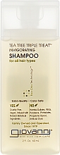 Kup Odświeżający tonik-szampon do włosów - Giovanni Triple Treatment Tea Tree Shampoo