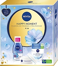 Kup Zestaw - NIVEA Happy Moment (cr/50ml + micel/water/125ml)