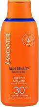Wodoodporne mleczko do ciała z filtrem przeciwsłonecznym - Lancaster Sun Beauty Sublime Tan Body Milk SPF30 — Zdjęcie N1