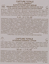 Zestaw - Dior Capture Totale (lot/50 ml + ser/50 ml + f/cr/15 ml + eye/ser/5 ml) — Zdjęcie N3