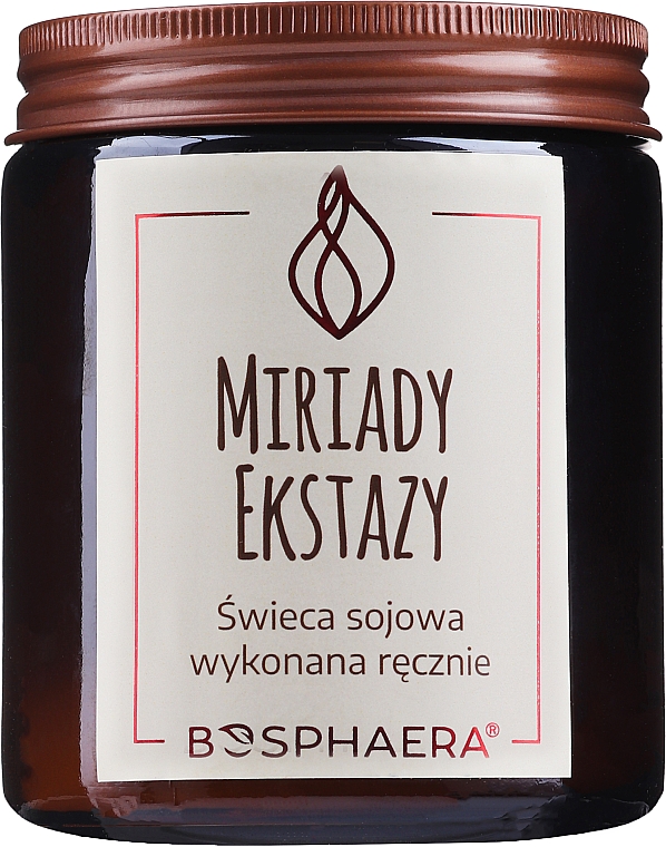 Zapachowa świeca sojowa Miriady ekstazy - Bosphaera — Zdjęcie N1