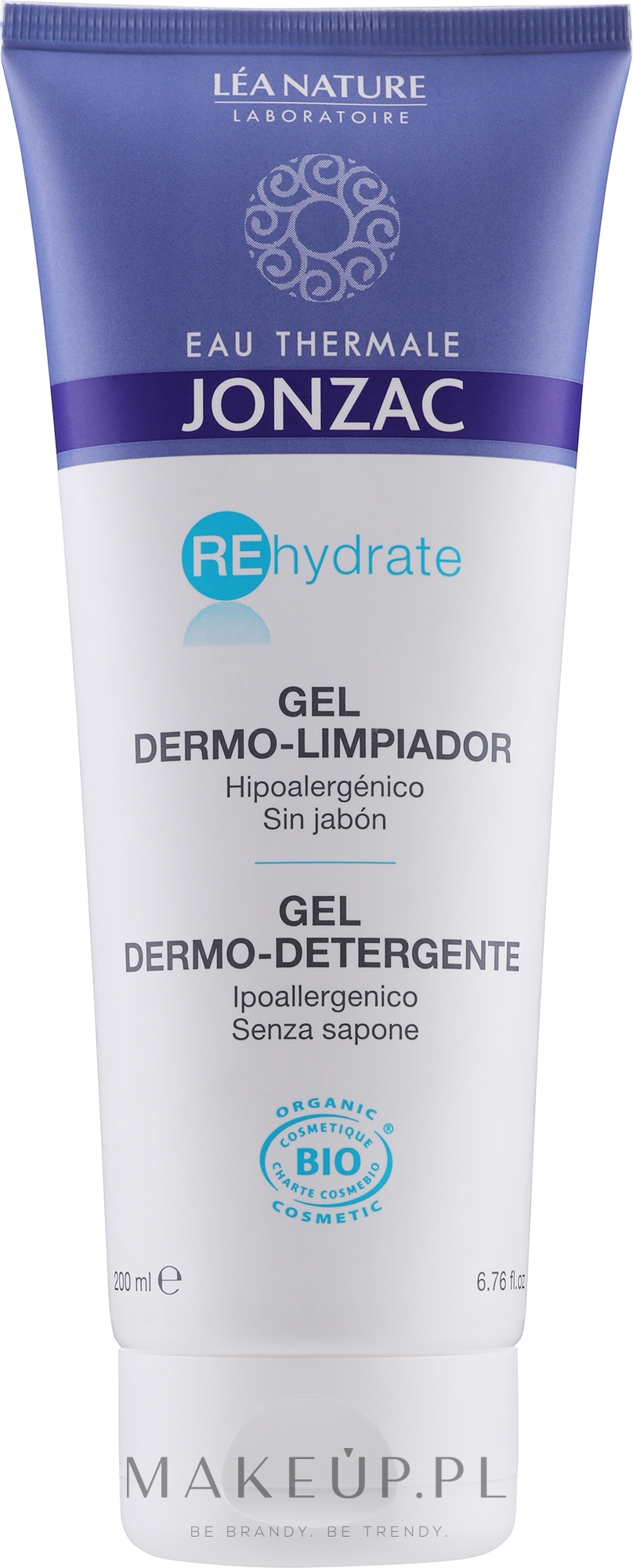 Żel do mycia twarzy - Eau Thermale Jonzac Rehydrate Dermo-Cleansing Gel — Zdjęcie 200 ml