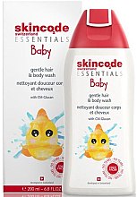 Kup Delikatny żel dla dzieci do mycia twarzy i włosów - Skincode Baby Gentle Hair & Body Wash