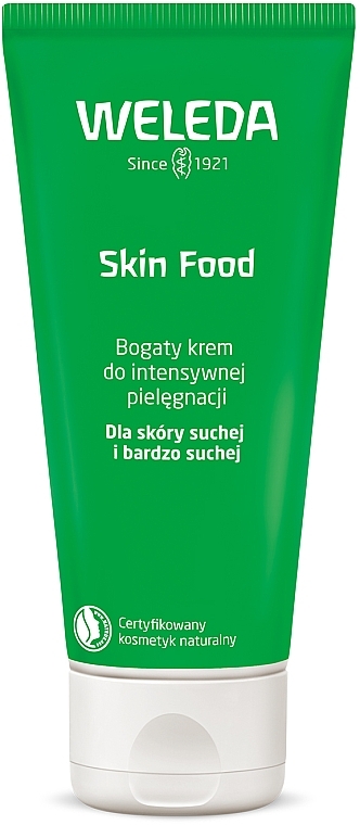 Naturalny krem nawilżający do twarzy i ciała do skóry suchej i szorstkiej - Weleda Skin Food