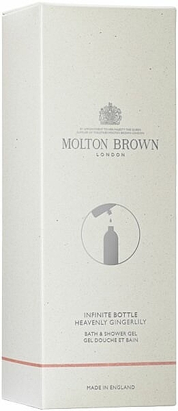 Molton Brown Heavenly Gingerlily Bath & Shower Gel Infinite Bottle - Żel do kąpieli i pod prysznic — Zdjęcie N2