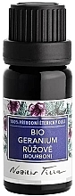 Olejek eteryczny Bio Geranium Pink (Bourbon) - Nobilis Tilia Essential Oil Bio Geranium Pink (Bourbon) — Zdjęcie N1
